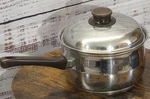 Vintage Sears Range Craft 2.5 Quart Sauce Pan Pot 541.5055 With Lid Made In.... Fixed Price $39.99.