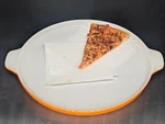 Mario Batali Dansk Stoneware Pizza Pan Orange 12" Diameter - Not Included. Fixed Price $39.85.