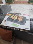 Sanyo HPS-SG2 Indoor Barbeque GRILL-120-SQUARE-INCH Nonstick Cooking Surface-new. Fixed Price $112.49.