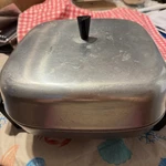 Vtg Hoover Electric Fry Pan Skillet With Lid Model 8620 Made In Usa Works Great. Fixed Price $65.99.
