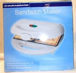 Durabrand Grilled Cheese Melt Electric Non-stick Sandwich Maker SM305. Fixed Price $14.99.
