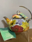 Pioneer Woman "flower Garden" Tea Kettle - 2.3 Quart Epoc Unused Retired. Fixed Price $25.35.