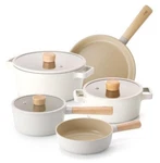 Neoflam Fika Induction Pot Frying Pan Set 5 / Express Genuine. Fixed Price $332.87.