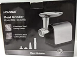 Housnat Electric Meat Grinder Stainless Steel 3 1 New Box. Fixed Price $49.99.