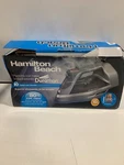 Durathon. Digstal Hamilton Beach Nonstick Iron -- Silver/gray 19901. Fixed Price $12.50.