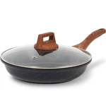 Nonstick Ceramic Frying Pan Skillet With Lid, Non-egg Omelette Kitchen Cookin.... Fixed Price $29.55.