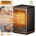 Lcd Screen+handle Electric Space Heater Adjustable 1500W Coil Heating Fan Home. Fixed Price $14.99.