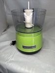 Kitchenaid KFC3511GA 3.5-CUP Food Chopper Green Apple Used No Lid. Fixed Price $23.49.