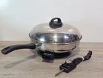 Revere Ware Stainless Steel 12" Electric Skillet. Fixed Price $49.99.