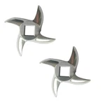 Pack 22 Meat Grinder Blade Stainless Steel Knife Cutter Replacement For Gri.... Fixed Price $27.99.