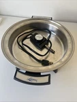 Lifetime Stainless Steel Liquid Core Electric Skillet Model 7906 *no Lid. Fixed Price $31.27.