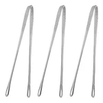 Septe 3 Pieces Bbq Tongs Stainless Steel Grill For 11 Inches, Silver. Fixed Price $10.99.