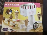 Rare Vintage Nostalgia Old Fashion Ice Cream Maker Cart Electric Soft Serve New. Fixed Price $55.00.