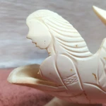 Engraved Mermaid Sea Shell Tray / Multi Use Fine Handcrafted Fast Shipping. Fixed Price $123.00.
