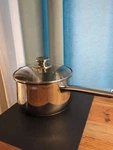 Transtherm Wmf Induction,gas,electric, Ceran Pot With Glass Lid Stainless Steel. Fixed Price $25.70.