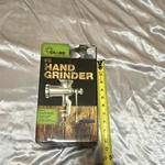 Chard #8 Hand Grinder Cast Iron Manual Meat Silver Stainless Steel HG-8. Fixed Price $50.00.