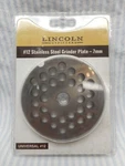 Lincoln Outfitter #12 Stainless Steel Grinder Plate 7MM. Fixed Price $8.98.