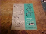 1961 Rival Shred-o-matic / Grind-o-matic Care Manual. Fixed Price $11.25.