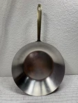 Paul Revere 10 Stainless Steel Skillet Copper Core Brass Handle.. Fixed Price $75.00.