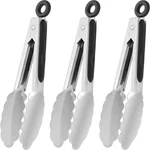 Hinmay Small Stainless Steel Serving 7-INCH Mini Food Tongs, Set Of 3. Fixed Price $20.83.