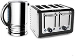 Dualit Architect Series 1.5L Kettle & 4 Slice Toaster Set Polished Black. Fixed Price $442.52.