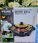 Brand New Prime Cuisine Hot Pot Grill Combo With Lid. Fixed Price $44.99.