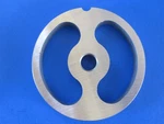 Size 12 Kidney Shaped Sausage Stuffing Plate For Hobart Lem Cabelas Torrey Ga.... Fixed Price $25.94.