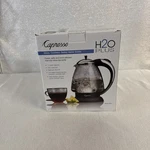Capresso H20 Plus Glass Water Kettle, 48 Oz Model #259. Fixed Price $65.00.