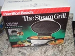 Hamilton Beach Steam Grill Electric Healthy Food Flavor White 25200. Fixed Price $31.49.