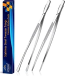 Jetkong Pcs 12-INCH Kitchen Tweezers Fine Tongs, 12+12 Inch, Silver. Fixed Price $22.69.
