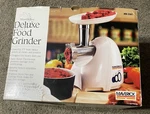 Maverick Deluxe Food Grinder MM-5501 New Open Box Meat / Sausage Maker. Fixed Price $69.99.
