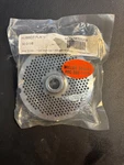 New #32 Size Hubbed Meat Grinder Plate With 1/8" (3MM) Holes Hobart Biro. Fixed Price $115.00.