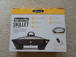 Bella - 12" Electric Skillet Black/ceramic Model BLA14448. Fixed Price $130.40.