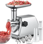 Heavy Duty Electric Meat Grinder & Sausage Maker - Easy Clean, Fast Quiet. Fixed Price $116.99.