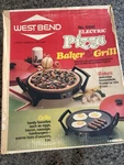 Vintage 1978 West Bend Electric Pizza Baker & Grill No. 5388. Fixed Price $56.00.
