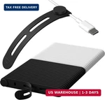 40PCS Nearockle Reusable Cable Ties, Adjustable Silicone Cord Organizer Small Zi. Fixed Price $16.23.