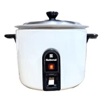 Vintage National Rice Cooker SR-0823 White Automatic Small Electric Food Steamer. Fixed Price $31.99.