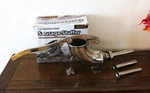 Sportsman 5 Lb Sausage Stuffer With 3 Stainless Steel Stuffing Tubes - Excellent. Fixed Price $59.99.