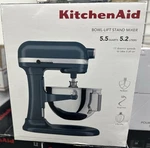 Kitchenaid 5.5-QUART Bowl-lift Stand Mixer Model KSM55SXXXAG Agave Brand New. Fixed Price $350.00.