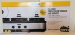 Kitchensmith By Bella MZ-TH3015C Triple Slow Cooker Server Brand New. Fixed Price $60.00.