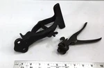 Vintage Bench Mount Cast Iron Hand Saw Sharpening Vise 4" Jaws & Stearns Set. Fixed Price $29.95.