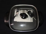 Bella 12"X12" Non-stick Electric Skillet Frying Pan With Glass Lid. Fixed Price $19.95.