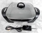 Bella 12" Electric Skillet Non-stick Fully Immersible TSK-2223AG. Fixed Price $45.00.