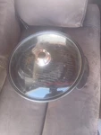 Ultrex Stainless Steel Grill/ Griddle Cooking Pan 13.5". Fixed Price $35.00.