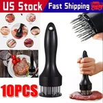 Meat Tenderizer Tool 21NEEDLES Stainless Steel For Tenderizing Kitchen Usa. Fixed Price $35.66.