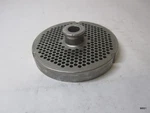 Single Meat Grinder Plate Asi 9/64" Holes. Fixed Price $19.75.
