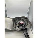 Universal Electric Skillet 8298 Cookamatic Control Silver Aluminum Square 1000W. Fixed Price $65.83.