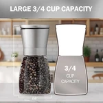 Original Stainless Steel Sea Salt And Pepper Grinder Set Of 2 - Adjustable Ce.... Fixed Price $26.95.