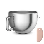 Wiselet 18/8 Stainless Steel 6 Quart Mixing Bowl For Large, Metal Silver. Fixed Price $49.53.