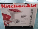Kitchenaid Model Fga Food Grinder Stand Mixer Attachment (new Box). Fixed Price $25.00.